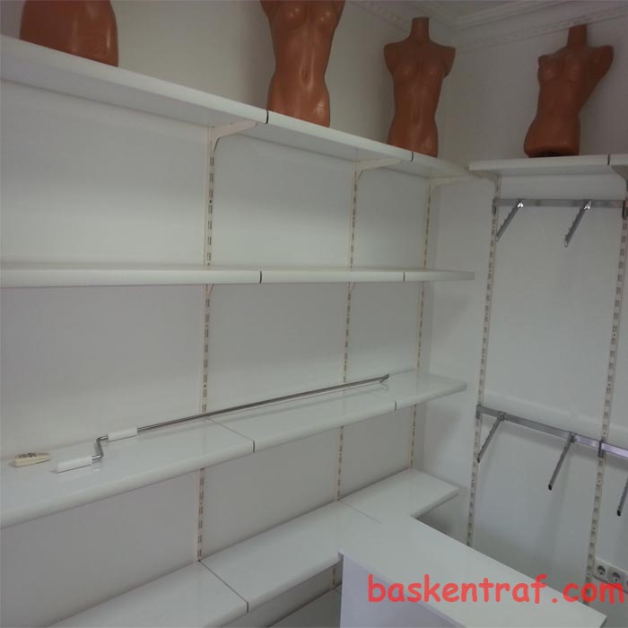 Ahşap Duvar Rafı 17